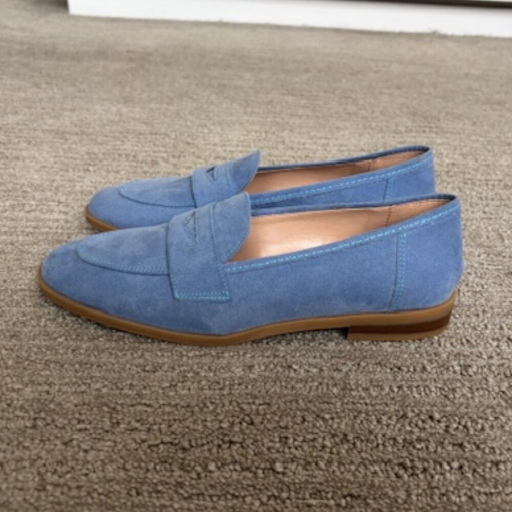 Giorgia Spagnoletto Women's Suede Loafers New without Box